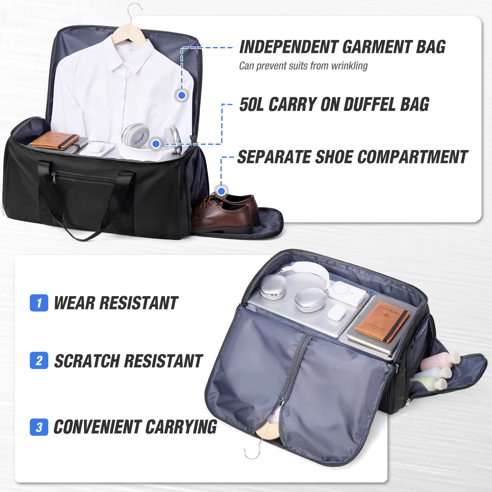 Sac de voyage pour homme