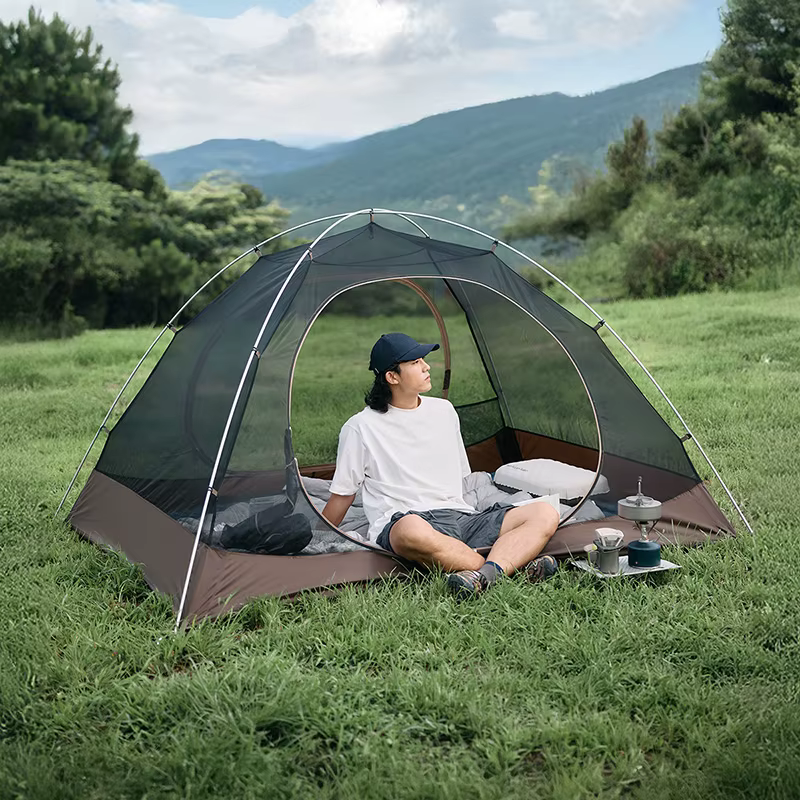 Naturehike YunChuan tente de Camping en plein air 2/3 personnes étanche PU2000 + tentes occultantes UV50 + abri de randonnée léger Portable