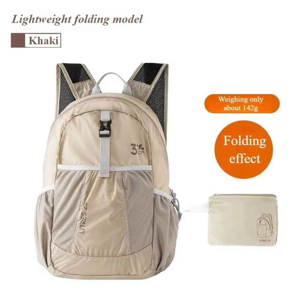 Sangles réglables sac à dos pliable sac d'alpinisme grande capacité sac à dos de randonnée petit sac sac à dos ultraléger étanche
