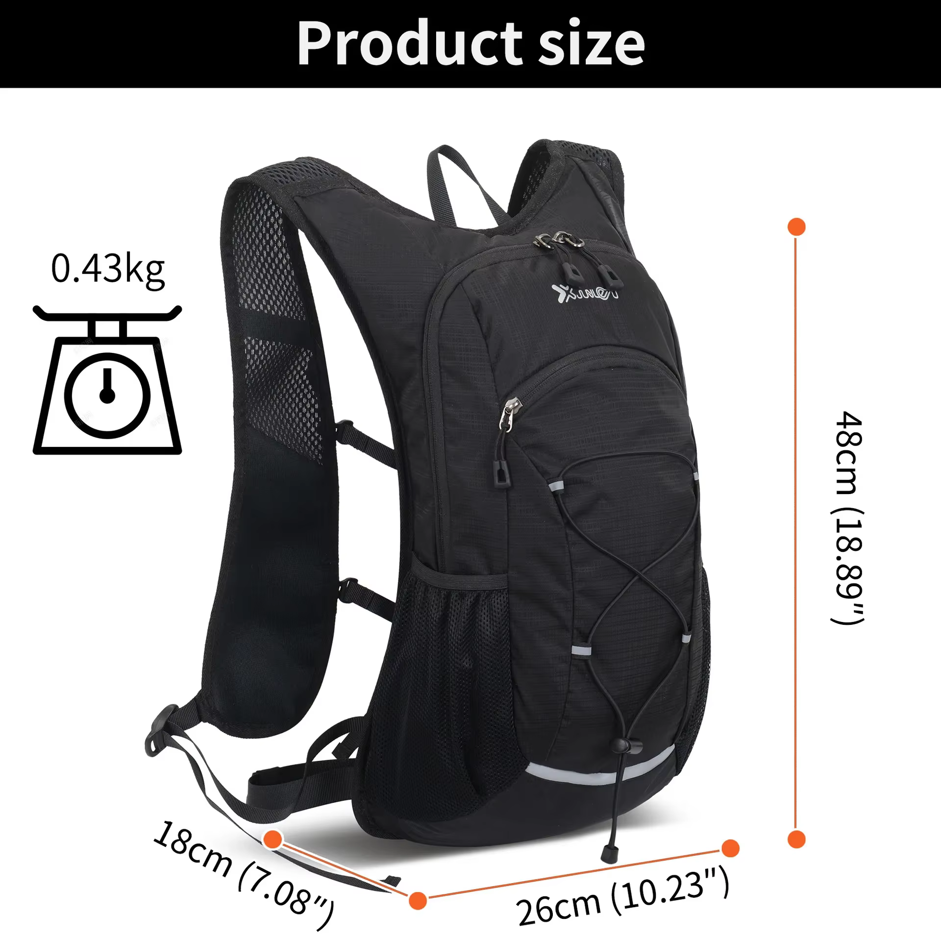 Sac à dos de randonnée gilet d'hydratation sac de course escalade en plein air cyclisme sac à dos de vélo sport vessie