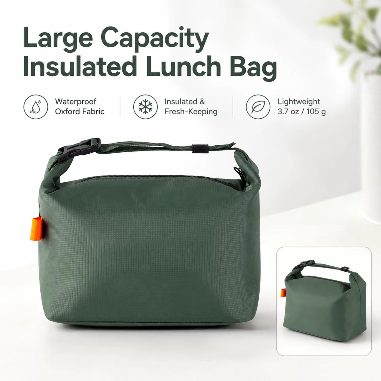 Sac à lunch isotherme pour femmes, petite boîte à lunch | Sac isotherme pour le déjeuner, pour le travail, le bureau, la salle de sport, les pique-niques et les voyages de week-end