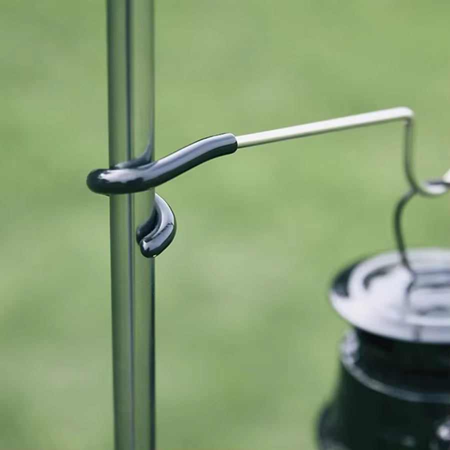 Support de lampe pour poteau de tente