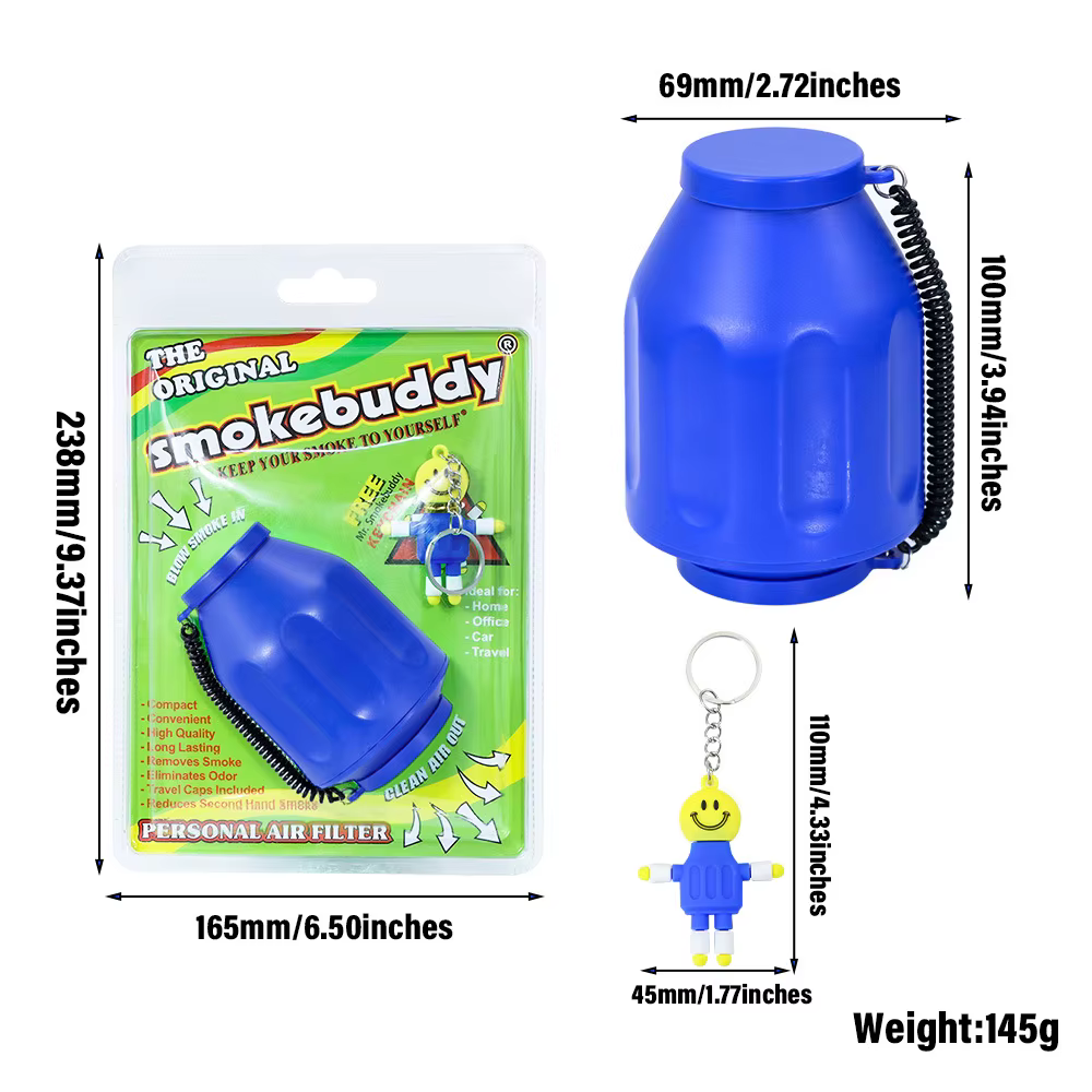 Filtre à Air Portable pour fumer, purificateur de fumée personnel pour voiture et bureau, Filtration au charbon actif, fournitures de fête, cadeau pour Cigarette