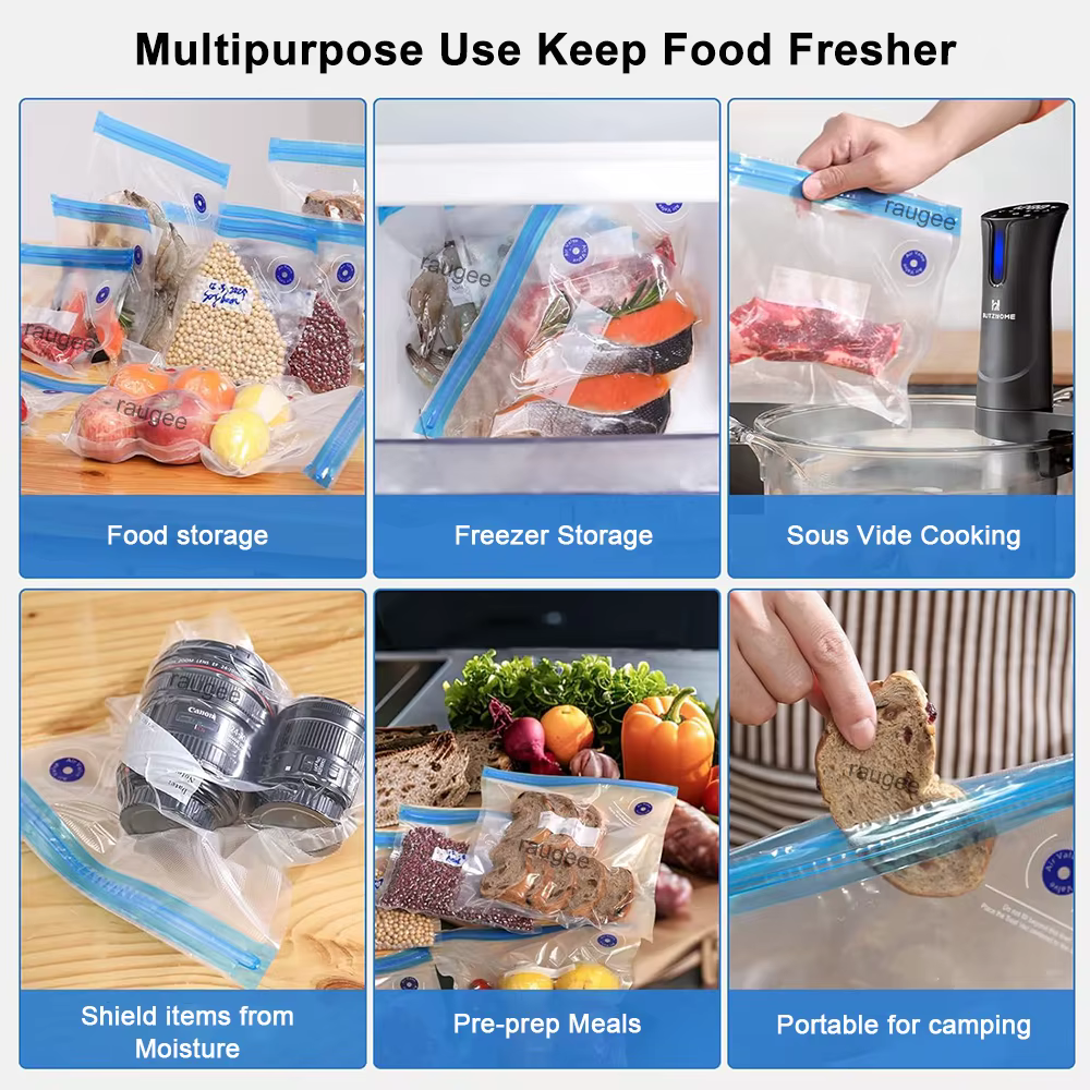Sacs d'emballage sous vide pour aliments
