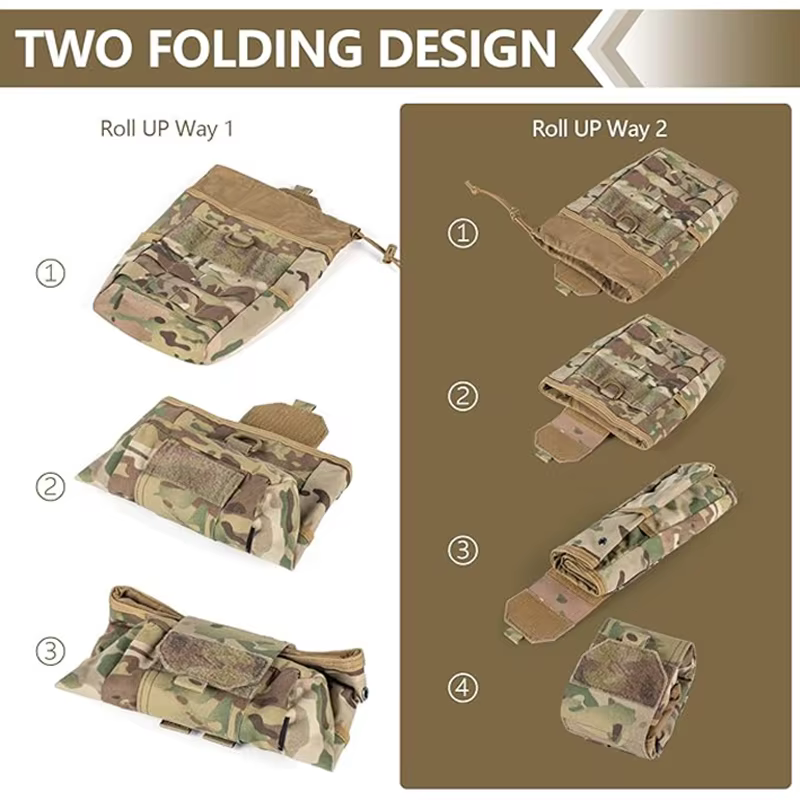 VOTAGOO sac de décharge tactique sac de rangement Molle sac de taille