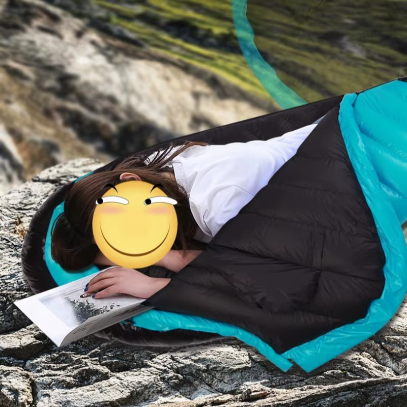 SKY ICEJingchan – sac de couchage en duvet d'oie épais pour adultes