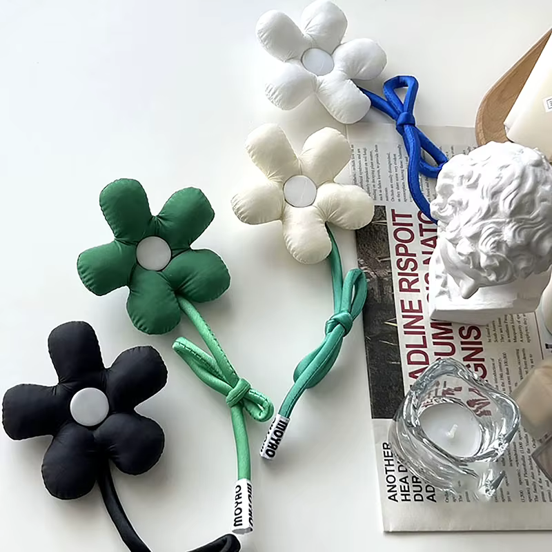 1PC 9.5cm mignon bricolage fleur broches accessoires sac mode vêtements sac décor bijoux pendentif épinglettes Badges broche