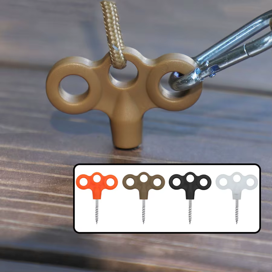 Clous de fixation pour tente de camping