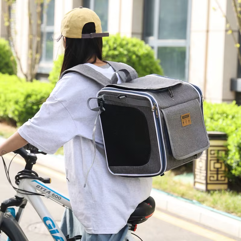 Sac de transport de vélo pour chat