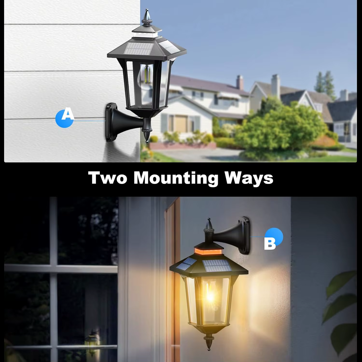 Moman Lampes solaires extérieures