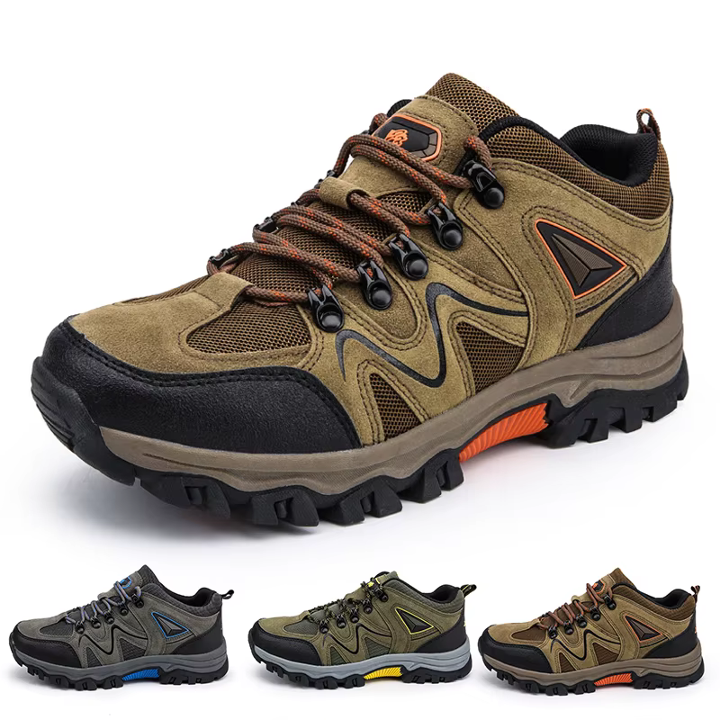 JXMHL – chaussures de randonnée en cuir suédé pour hommes