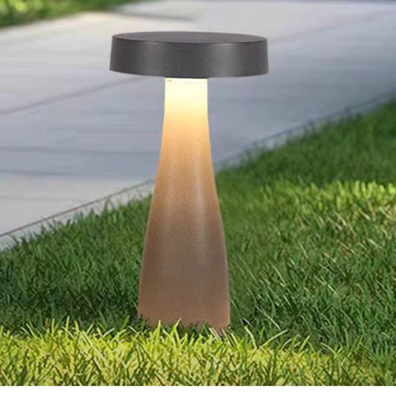 Lampe de pelouse extérieure étanche, éclairage en forme de champignon, lampe décorative pour jardin, Villa, cour, éclairage paysager