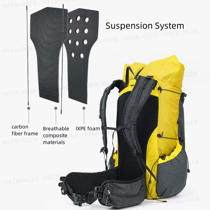 Sac à dos 3F UL GEAR Tutor Ultra pour le camping en plein air, 30+10L, ultraléger, UHWMPE, randonnée, imperméable, voyage, alpinisme, DAOSHI