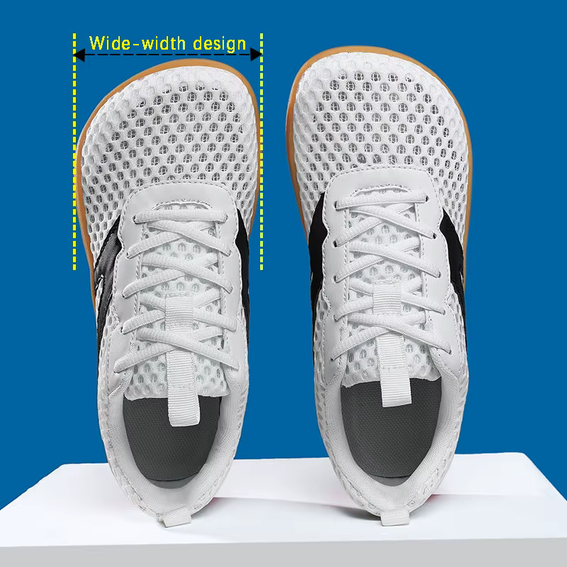 Chaussures décontractées antidérapantes à design large pour hommes