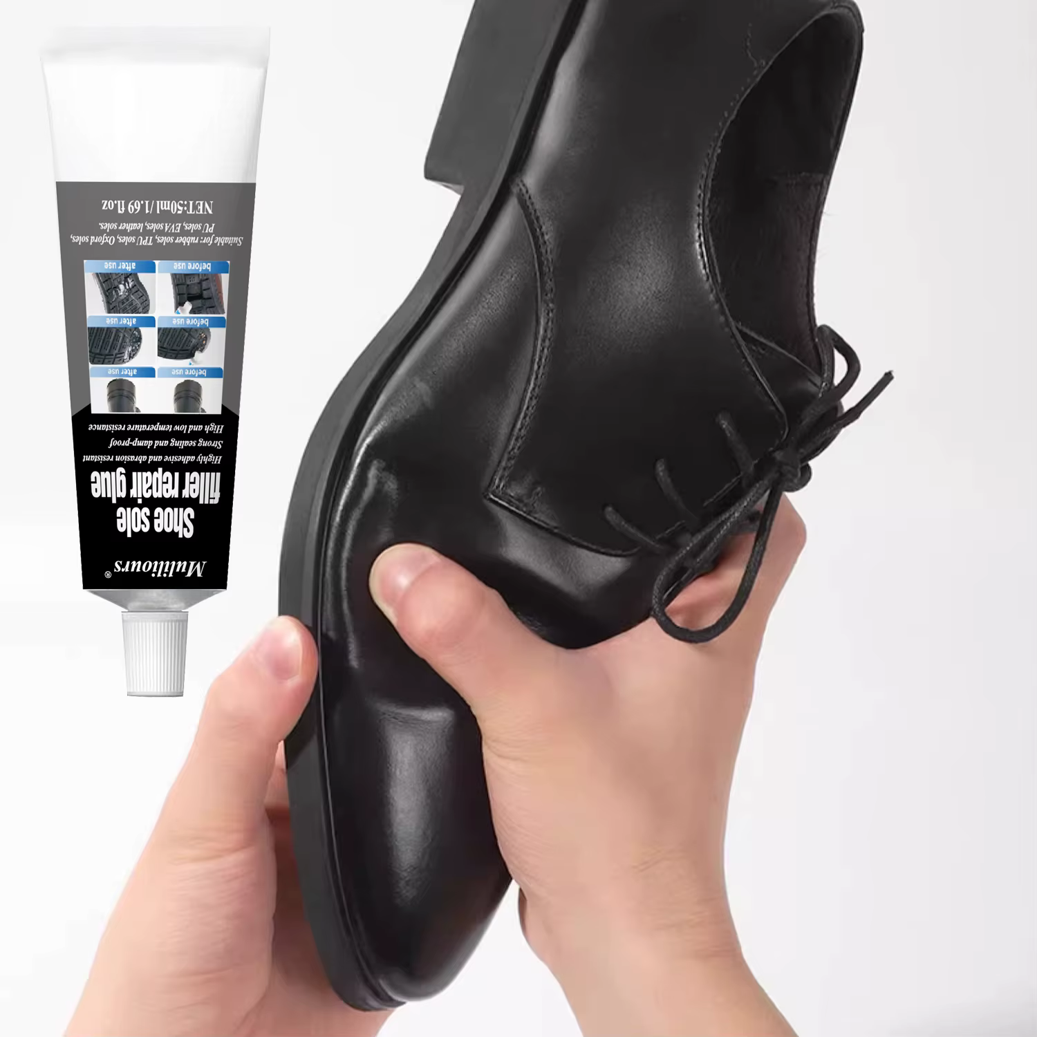 Kit de colle pour réparation de chaussures