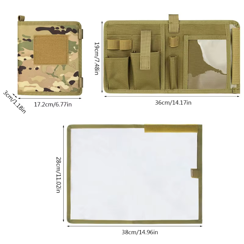 Tactiquement carte sac de rangement extérieur pliable divers pochette