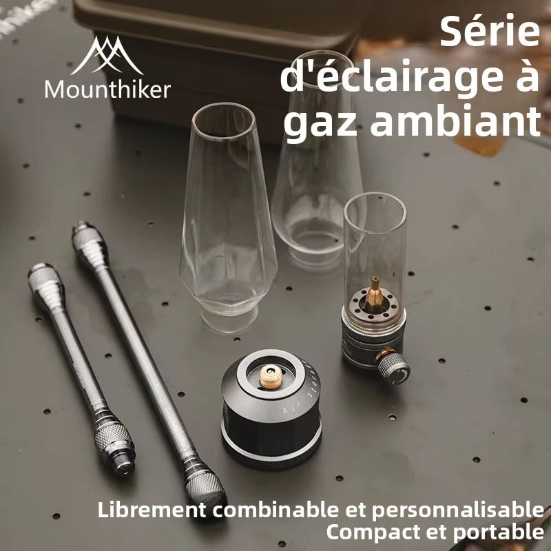 MOUNTAINHIKER Ensemble de lampes à gaz d'extérieur