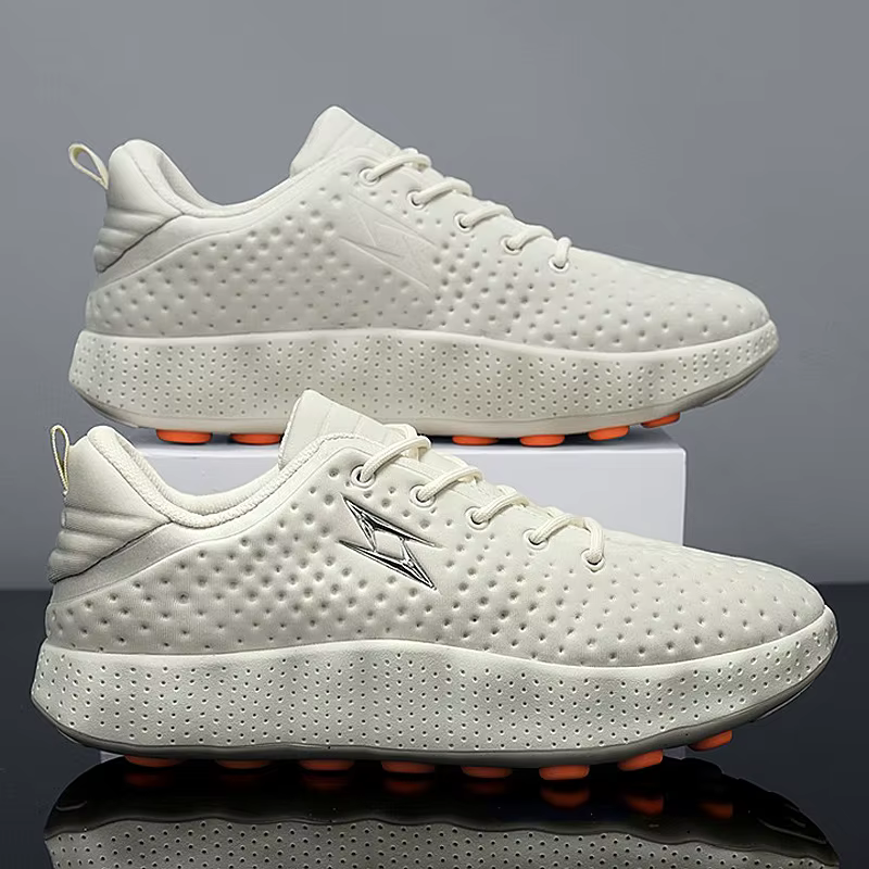 Chaussures de course confortables pour hommes, respirantes, à semelle épaisse, antidérapantes, chaussures de sport décontractées, baskets de marche en plein air pour hommes