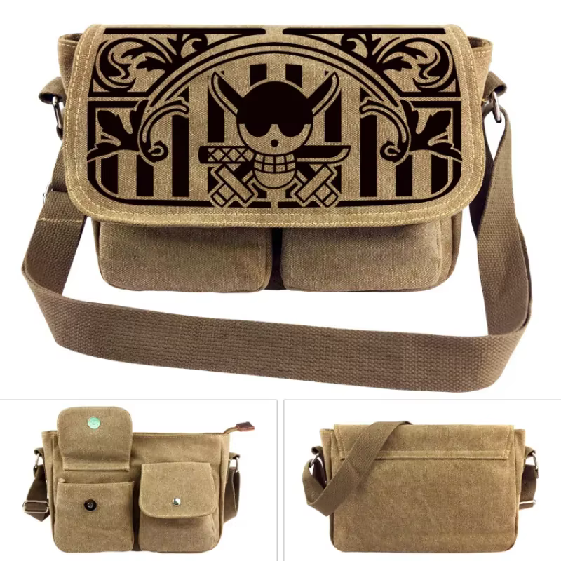 Sac bandoulière en toile One Piece Luffy Zoro