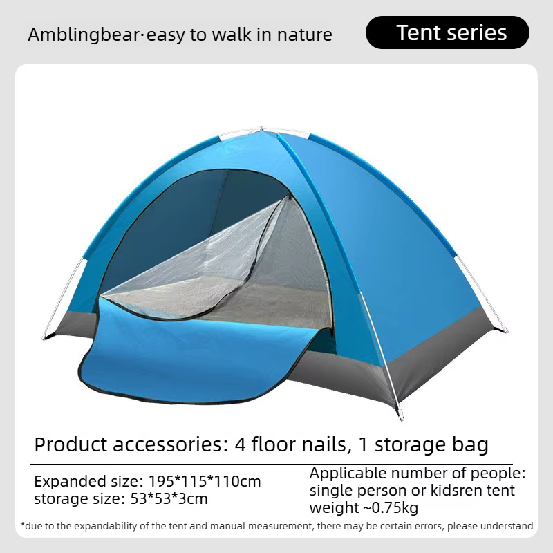 Tente de camping à ouverture rapide