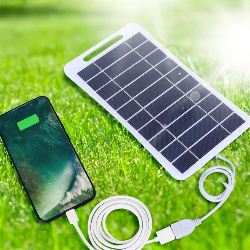 Panneau solaire 2W 5W avec USB