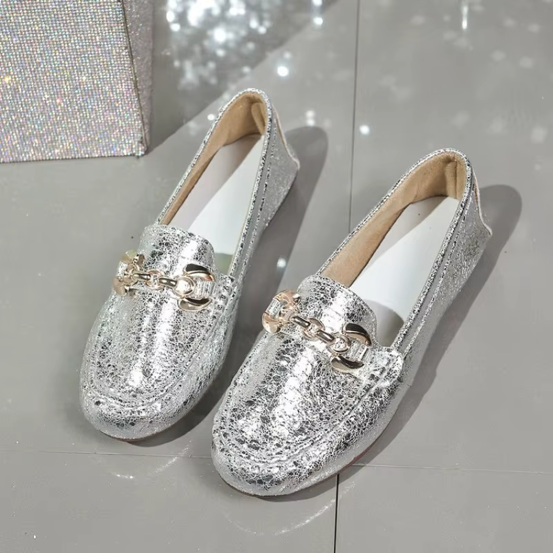 Chaussures confortables à semelle plate et souple pour femmes