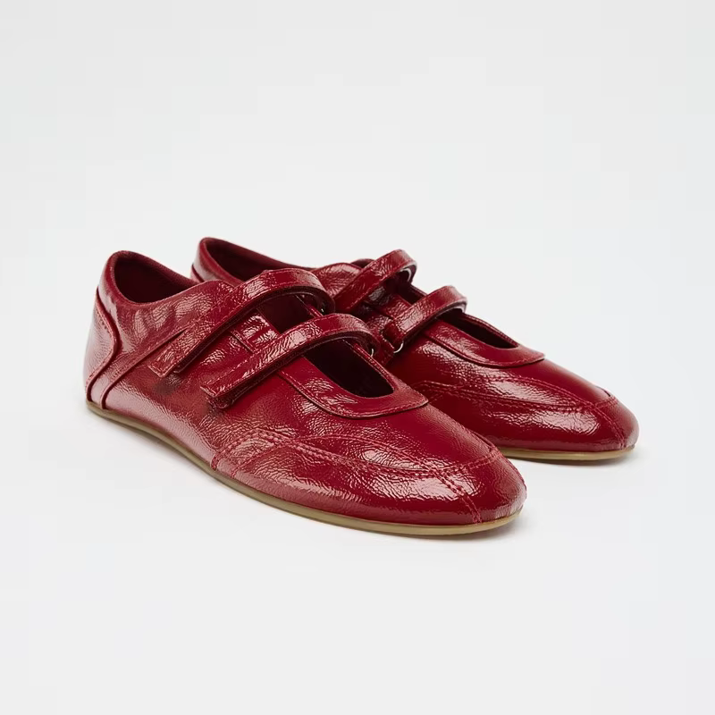 2025 femmes ballerines chaussures confortable en cuir décontracté concepteur baskets femmes printemps automne peu profond mocassins Zapatos De Mujer