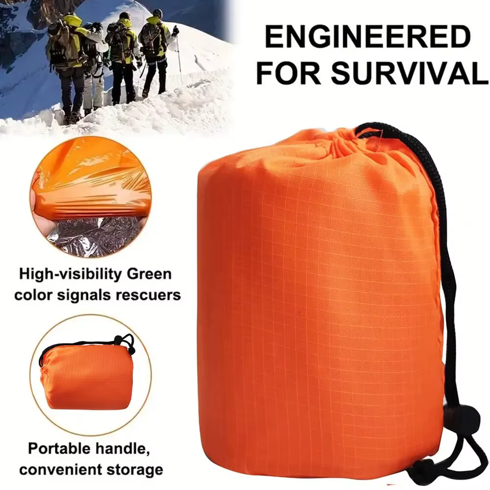 Sac de couchage d'urgence