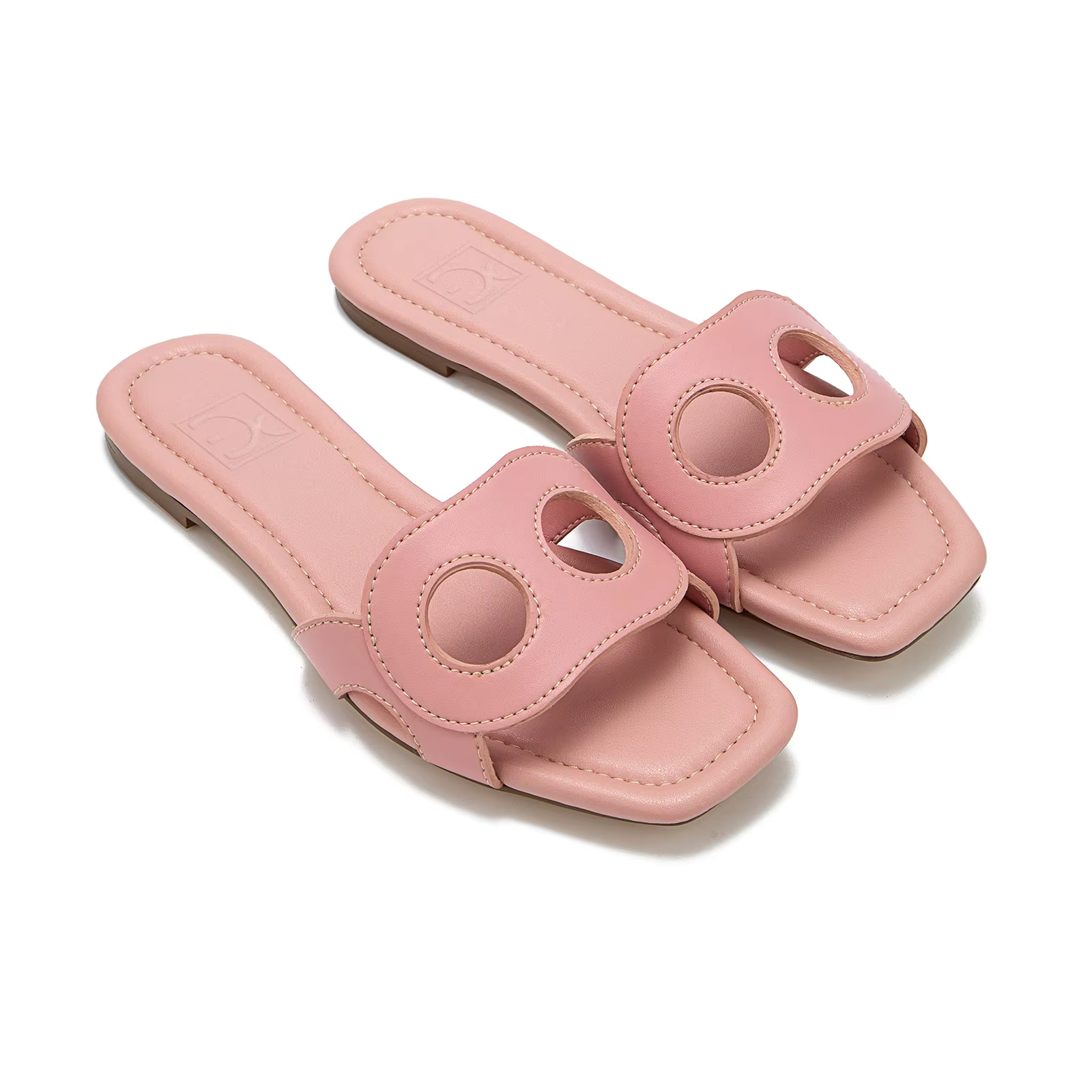 PG PATSY GARIS – Nouvelles pantoufles plates multifonctionnelles pour femmes, style extérieur, couleur unie, design tendance