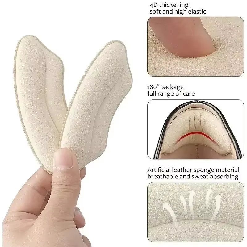 Autocollants de talon antidérapants et Anti-friction
