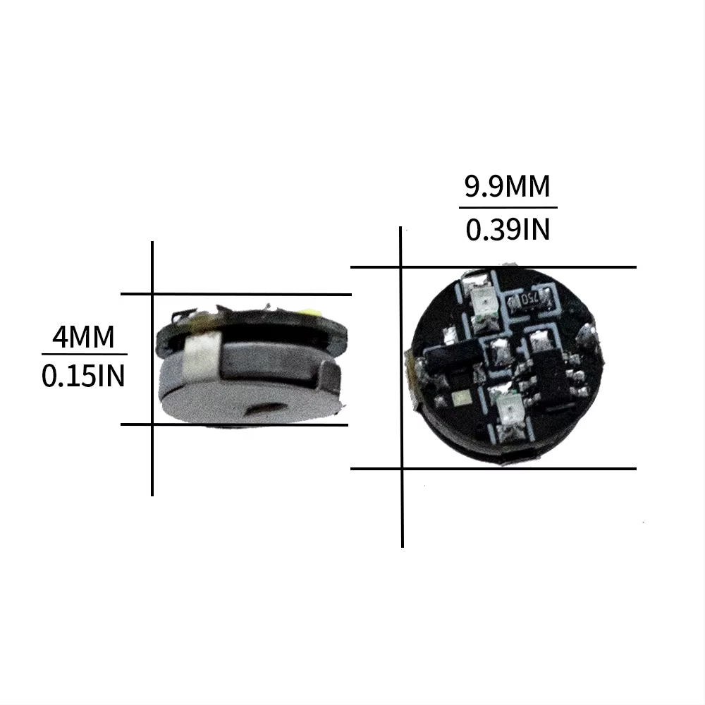 Lampe à commande magnétique à 2 LED