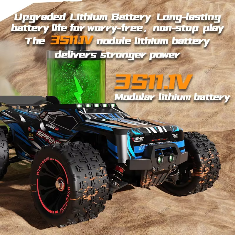 SCY9522PRO 85 KM/H voiture RC haute vitesse sans brosse 4WD tout-terrain dérive télécommande voiture 1:16 voitures de course professionnelles SCY9522 50 KM/H