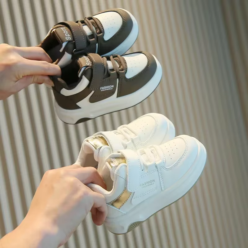 Baskets décontractées polyvalentes unisexes pour enfants, chaussures de sport pour enfants, non ald, filles, garçons, mode haut de gamme, printemps, automne