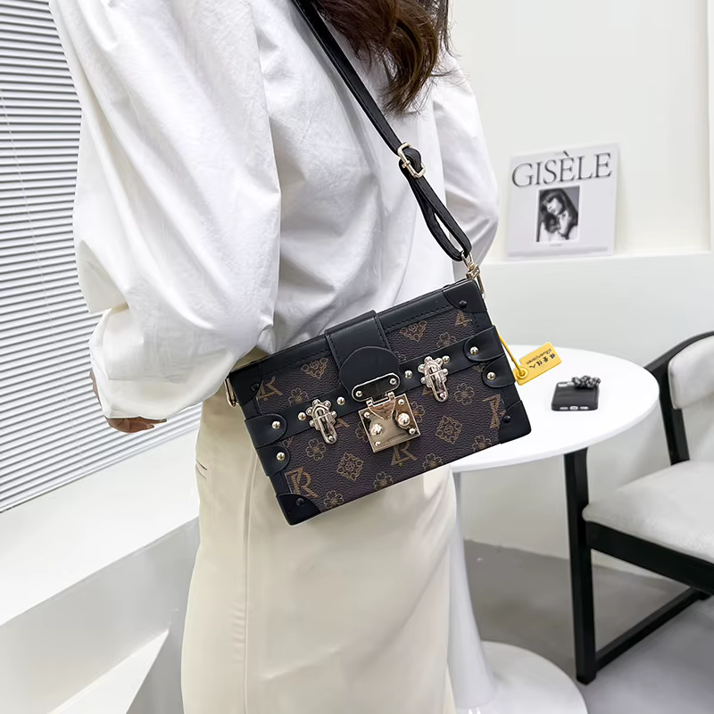 Nouveau Sac à Bandoulière 2026 – Sac Boîte Tendance Rétro Petit Format – Sac Bandoulière Croisé