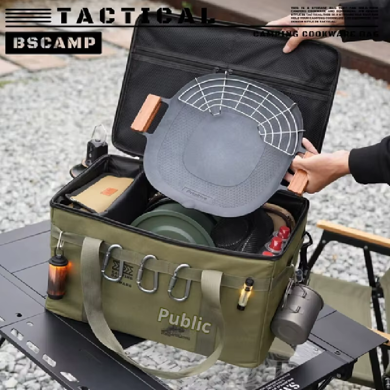 【Super grande capacité】 sac de rangement tactique extérieur sac à outils sac à main de Camping randonnée voyage