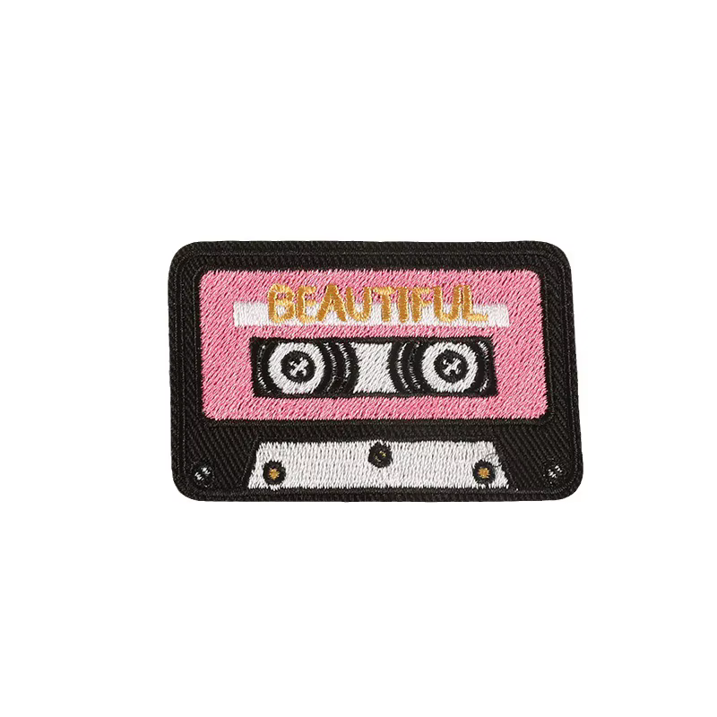 New Fashion Clothing Accessories Embroidery Camera Series Cartoon Patch Handbook DIY Luggage Decoration