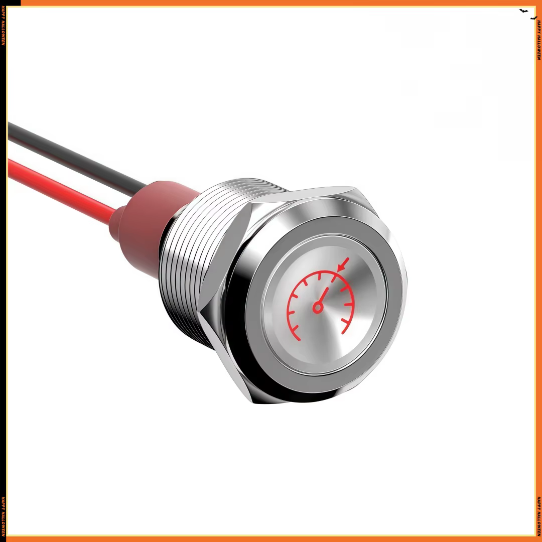 Lampe étanche 10/12mm 12V24V voiture bateau indicateur LED Instrument avertissement tableau de bord clignotant feux pilotes personnalisés