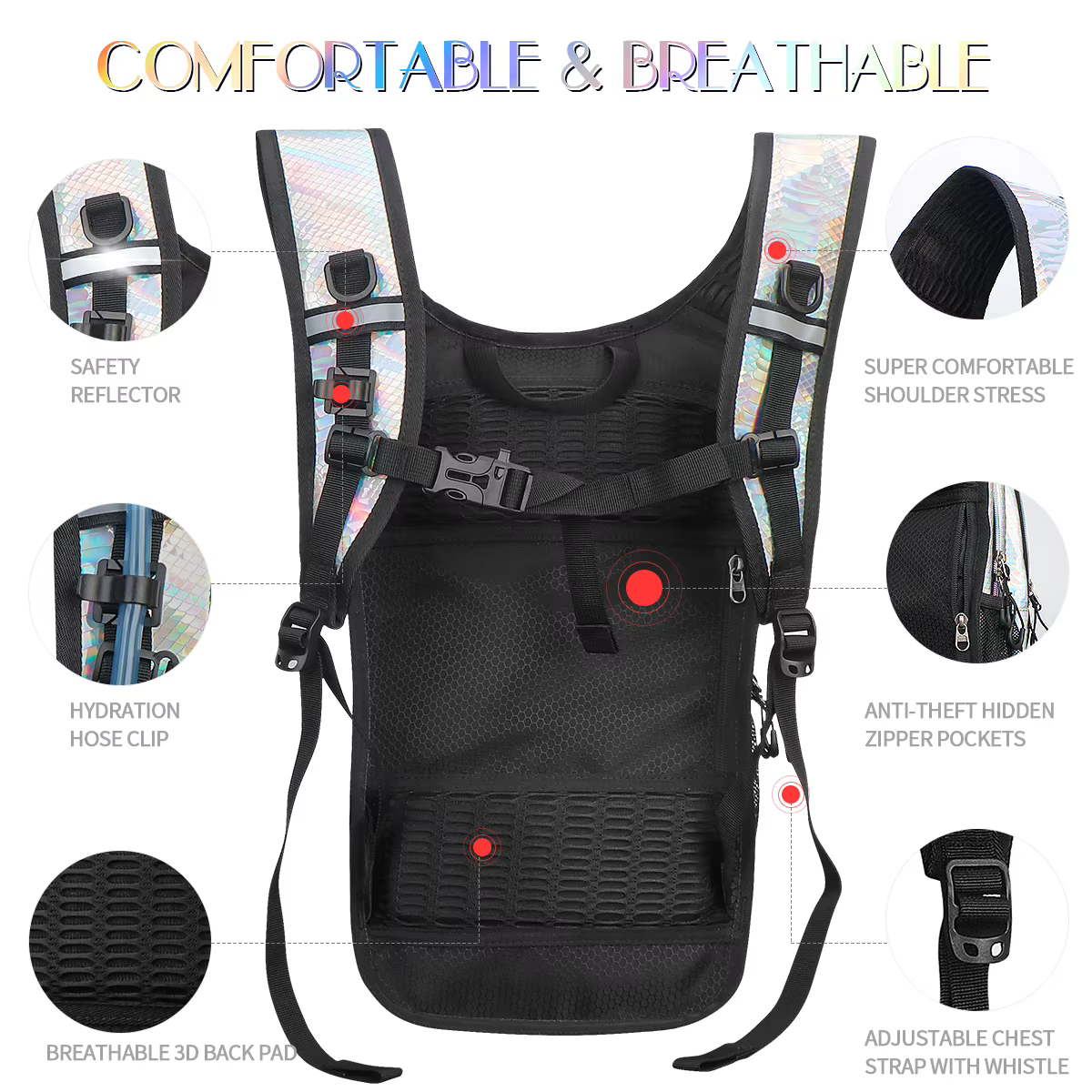 Sac à dos étanche Portable pour vélo