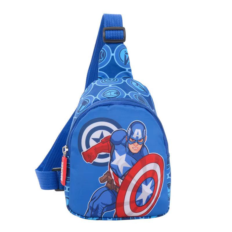Sac de poitrine pour enfants, sac à bandoulière de dessin animé Spider Man, sacs de rangement de voyage décontractés à la mode, sacs messager, cadeau d'anniversaire pour garçons