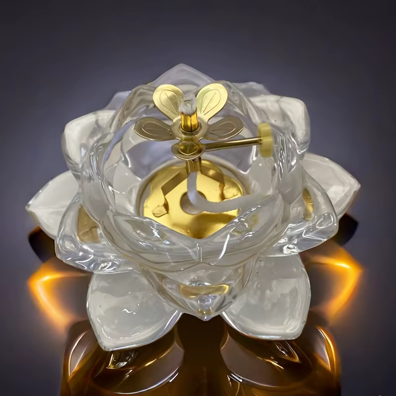 Support de mèche de lampe à huile
