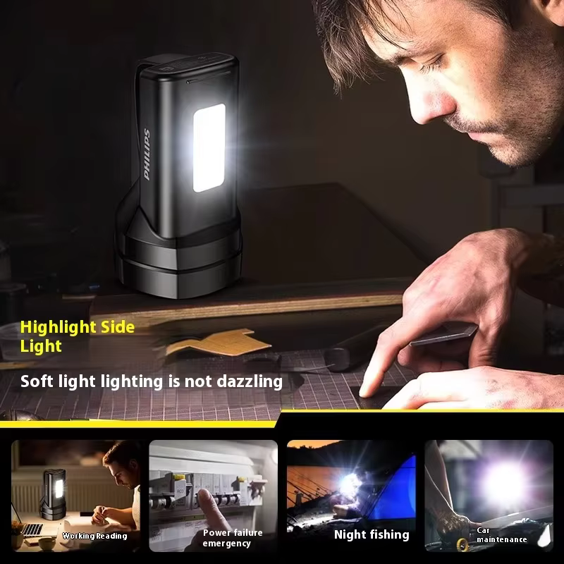 Philips SFL3241 lampe de poche à manivelle Rechargeable portable survie
