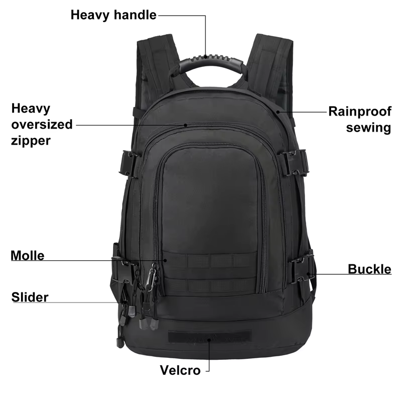 LQARMY 60L hommes armée militaire tactique sac à dos 3P Softback en plein air randonnée Camping sac à dos chasse Camping sac de voyage