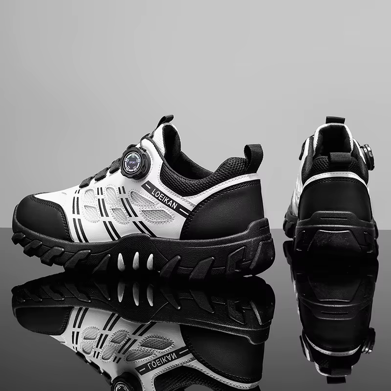 LOEIKAN Chaussures de randonnée à boucle rotative pour hommes