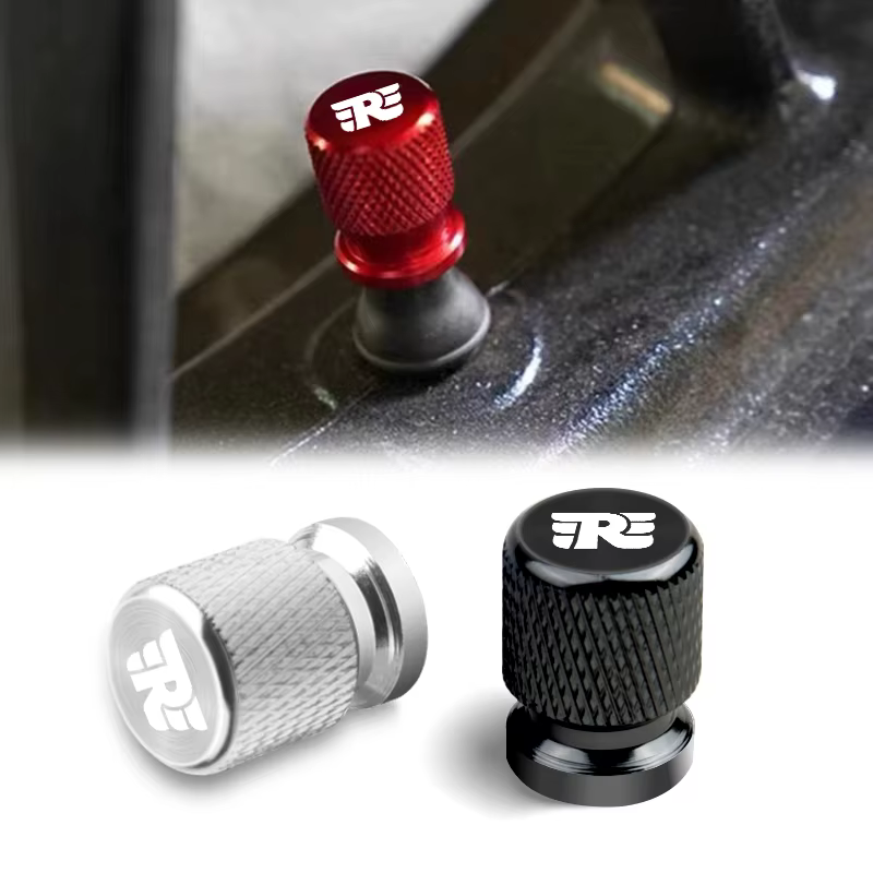 Bouchons de couvercle de tige de Valve de pneu en métal, accessoires de moto pour Royal Enfield Bullet Meteor Classic 350 500, 2 pièces