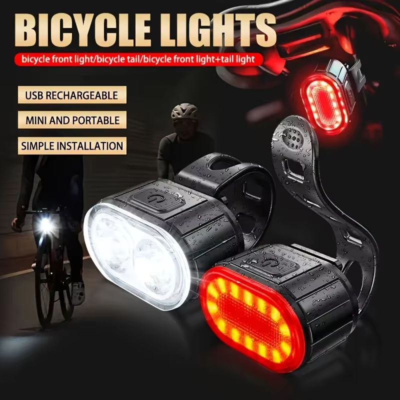 Lampes de vélo rechargeables par USB