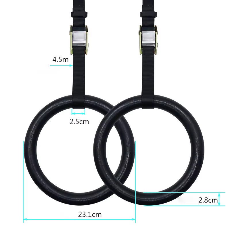 Sangle réglable pour anneaux de gymnastique, CrossFit, longues sangles à boucles ABS, cordes de traction pour anneaux de fitness, accessoires sportifs