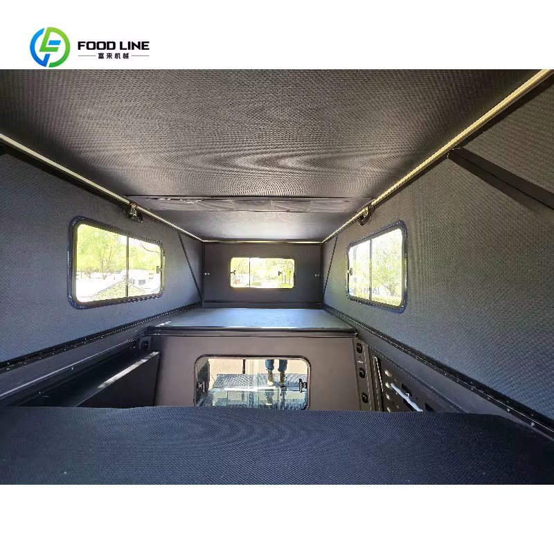 Tente de toit rigide pliable pour pick-up 4x4 tout-terrain