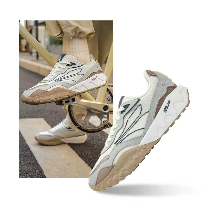 Chaussures de dehors Rétro en Maille pour Homme