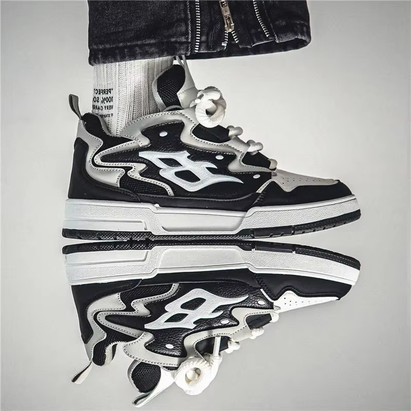 2025 nouvelles chaussures pour hommes tendance pain chaussures hommes vulcaniser chaussures décontracté sport conseil chaussures